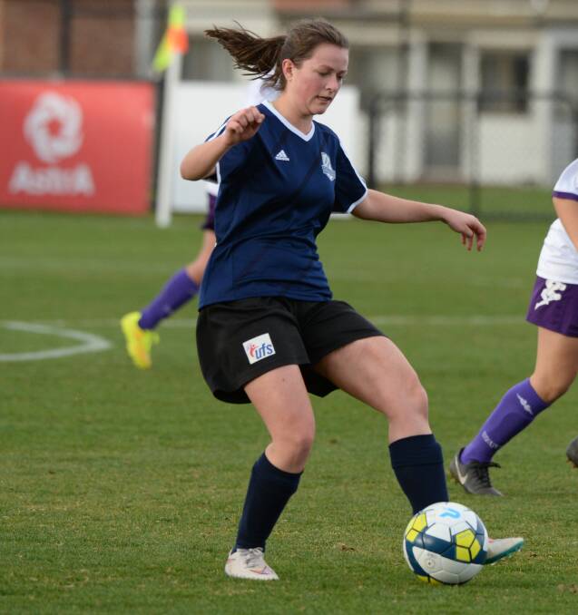 The Eureka Strikers will be hoping to regain Tessa Curtain ahead of their match against the University of Melbourne next week.  Picture: Kate Healy.