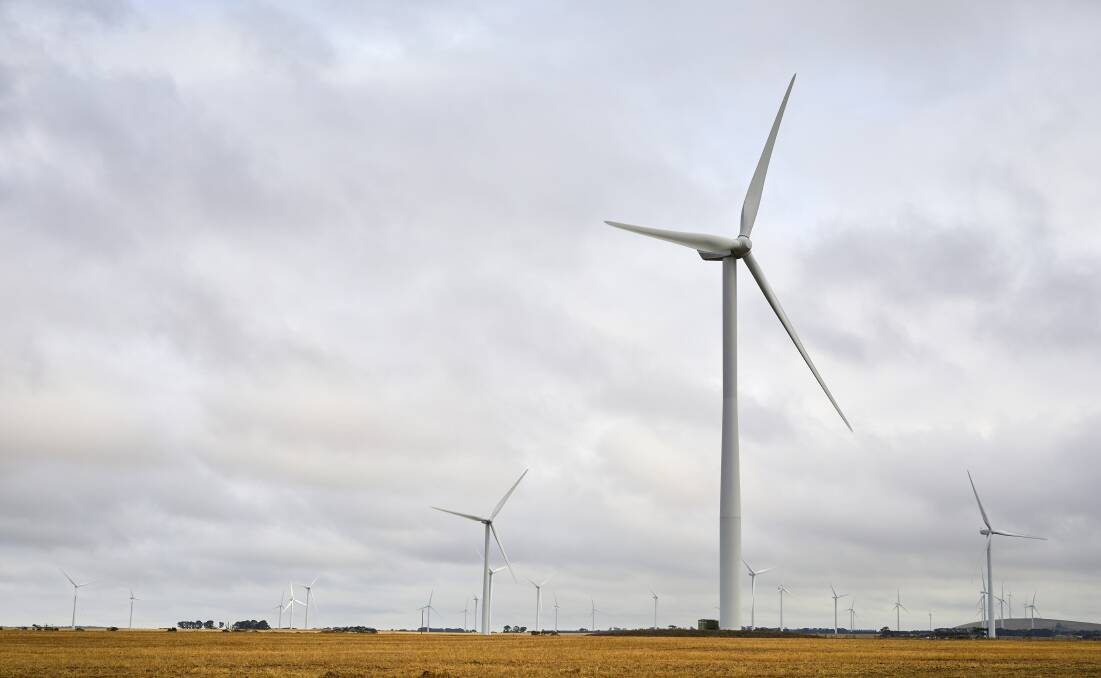 Wind change: Wind energy providers throughout the Central Highlands region stand to be among the big winners of the state government's 650-megawatt renewable energy auction.  Picture: Luka Kauzlaric.