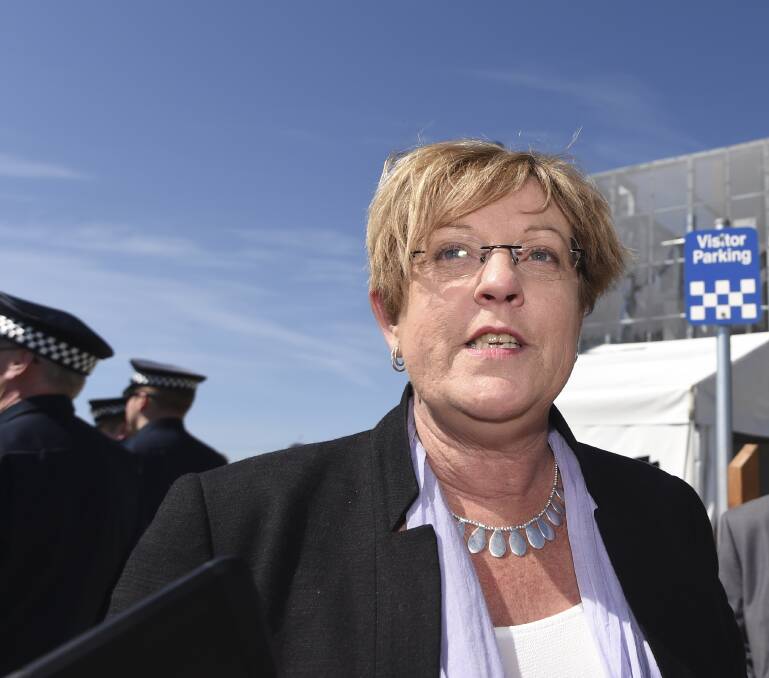 Police Minister Lisa Neville 