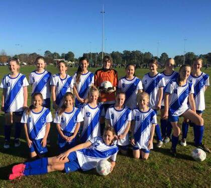 Runners-up: Ballarat's under-12s girls representative side had an impressive weekend, finishing second at the Country Championships in Bendigo.