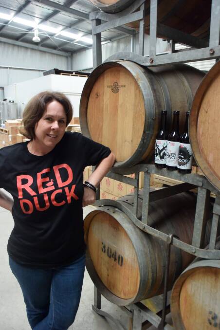 Vanessa Wilson-Browne from Red Duck Brewery.