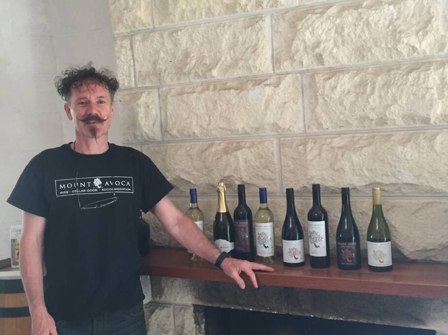 Matthew Barry of Mt Avoca wines.