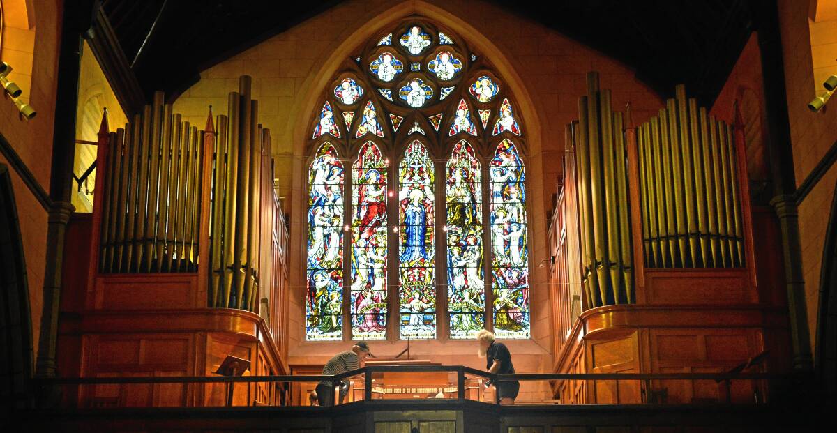 Glorious: Many of Ballarat's glorious churches will be venues for this year's Organs of the Ballarat Goldfields Festival, including St Patrick's and Neil St Uniting.