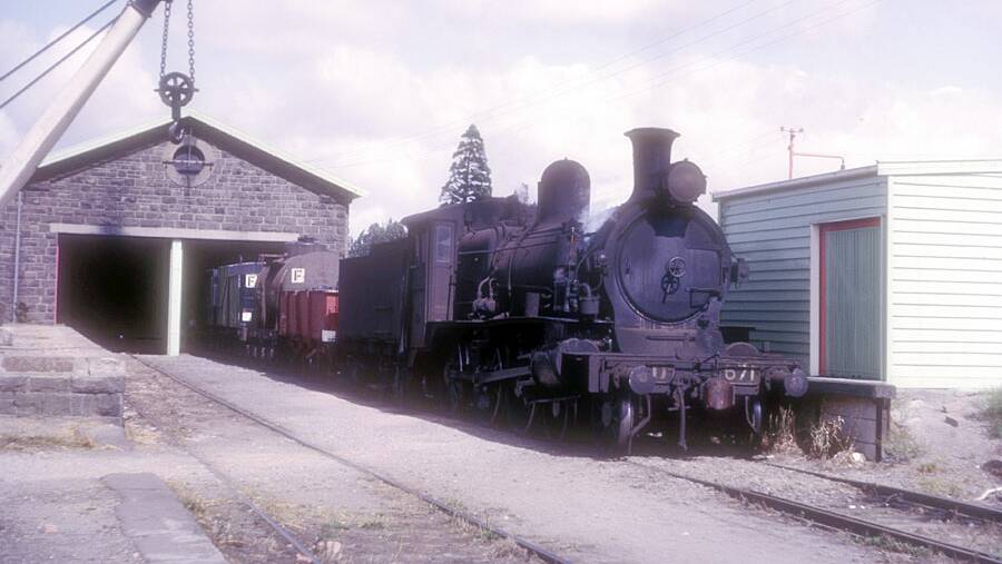 See images of Ballarat's railway past