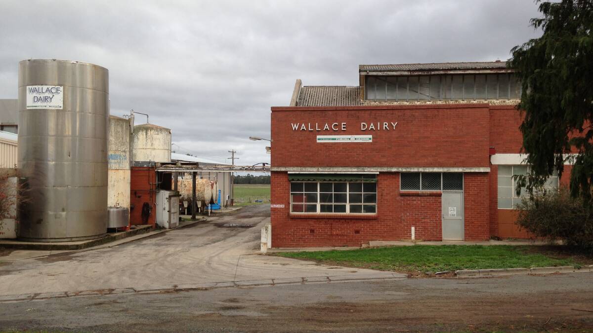 The Wallace dairy operated into the 1980s.