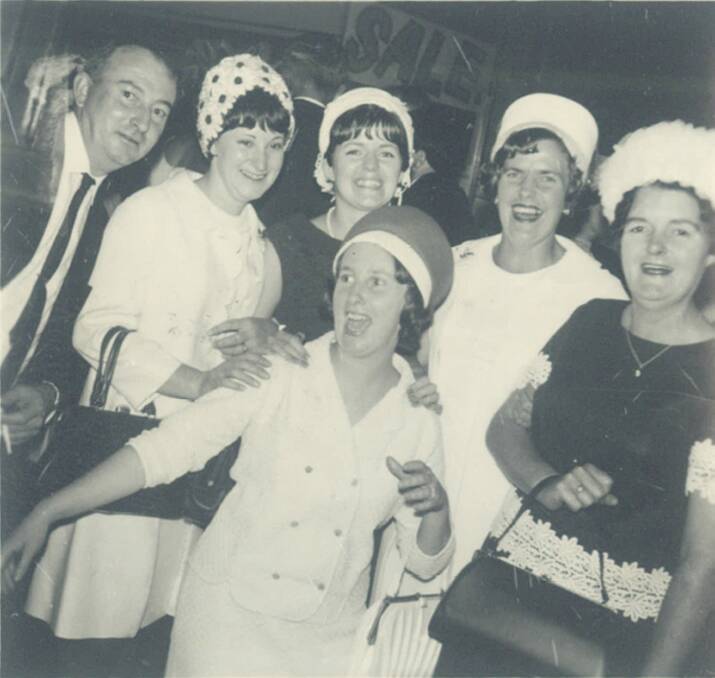 Lives of the party: an unknown wedding group in the 1960s. Picture: Wal Richards Collection, Midlands Historical Society.