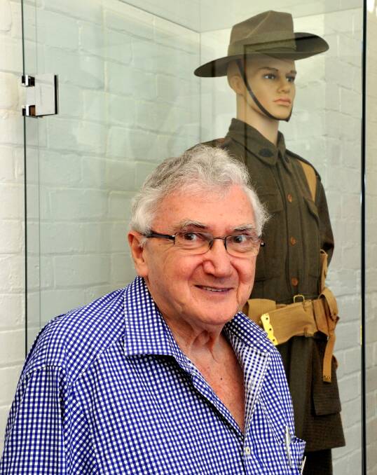 Still serving: Ballarat RSL secretary Maurie Keating says the provision of welfare is the organisation's main concern and consumes a lot of time and resources.