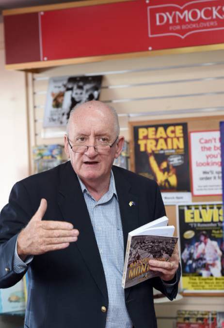 A genius soldier: Tim Fischer OAM launching Maestro John Monash in Bendigo in 2015. Monash was one of the architects of victory for the Allies in the First World War. Picture: Jodie Donnellan.