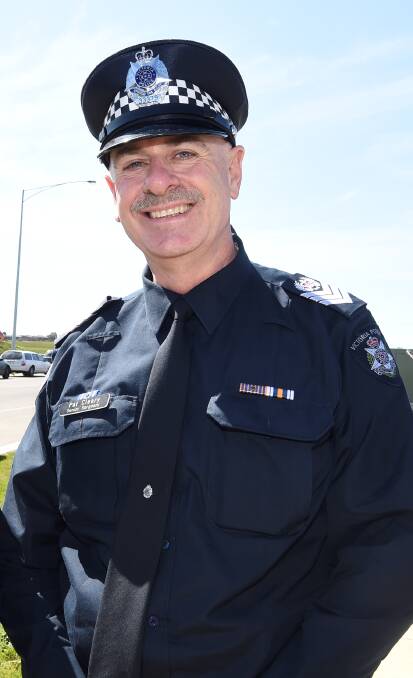 Senior Sergeant Pat Cleary, Ballarat Highway Patrol.