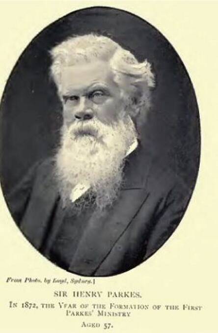 Sir Henry Parkes, four years after the assassination attempt.