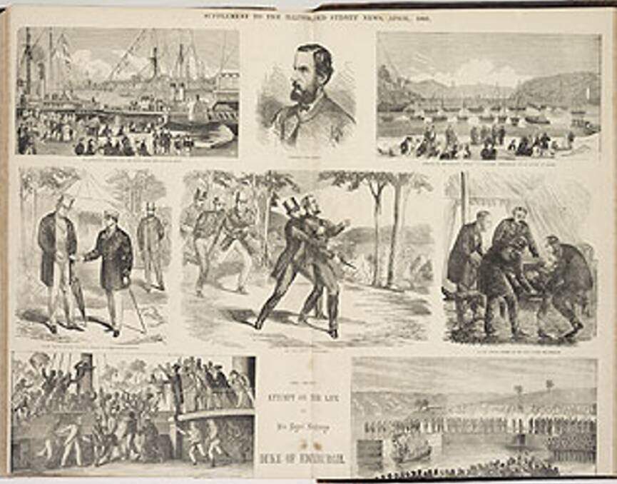 Illustrated news account of what took place on the day.
