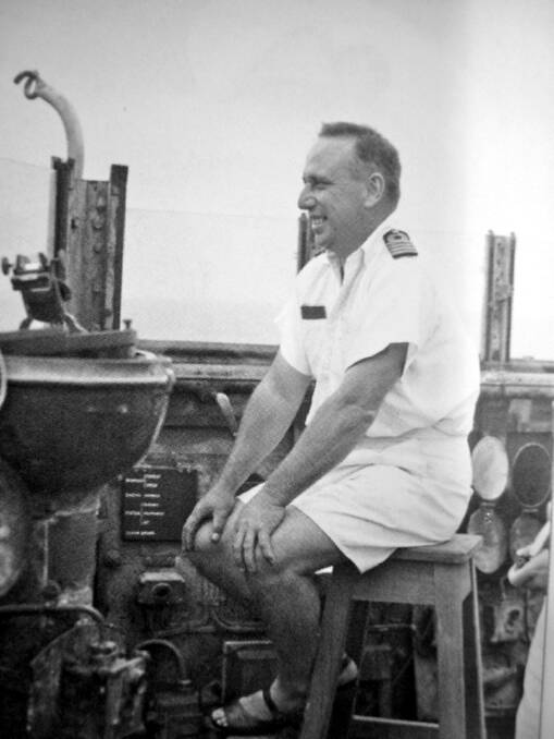 Captain of HMAS Perth Hector Waller, who was killed in the Battle of Sunda Strait. Picture: AWM.