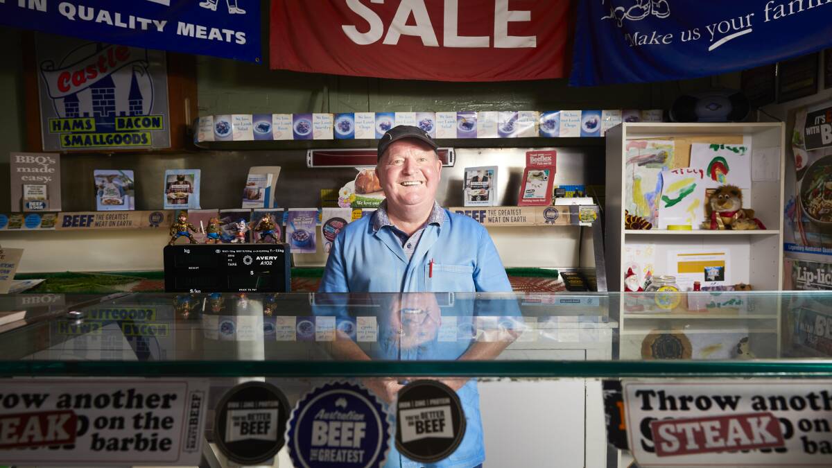 A Ballarat butcher is making his last cut after 60 years