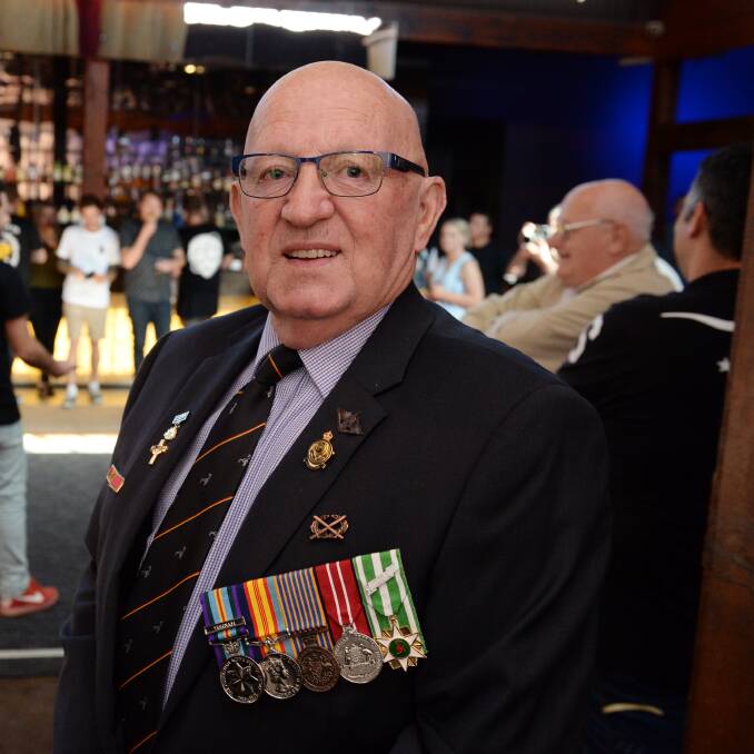 Crew commander, Armoured Corps: Alan Murphy served twice in Vietnam, with the 4th/19th Light Horse and 3 Cavalry Regiment. Photo: Kate Healy.