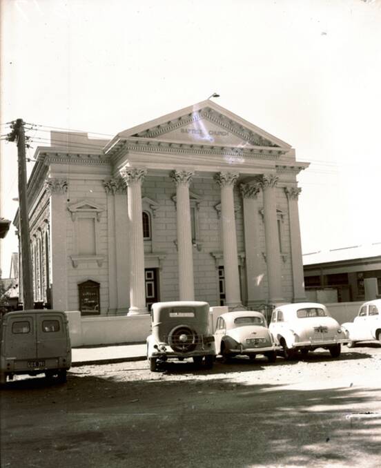 The church as congregation: Dawson St Baptist Church in the 1960s. Picture: SLV.