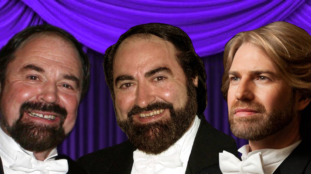 Lawrence Allen, Angelo Falcone and Marco Cinque are bringing The Three Tenors Show to Ballarat, singing the works of Puccini and Verdi as well as musical favourites.