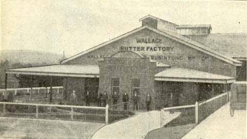 Former Wallace butter factory outside of Ballarat.