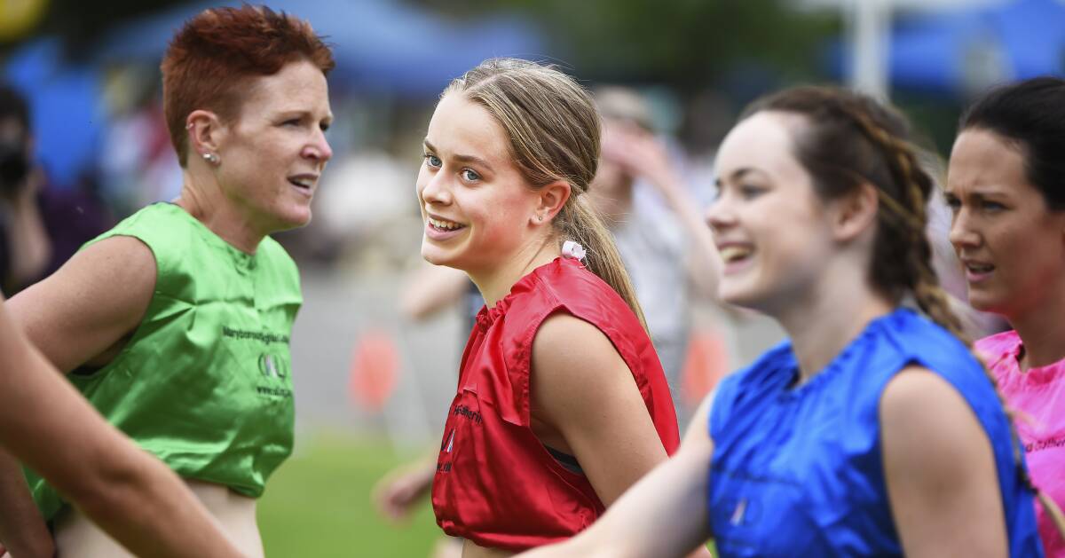 STOKED: South Australia's Molly Farmer, 14, was rapt with her Maryborough Gift triumph on Sunday. Picture: Luka Kauzlaric