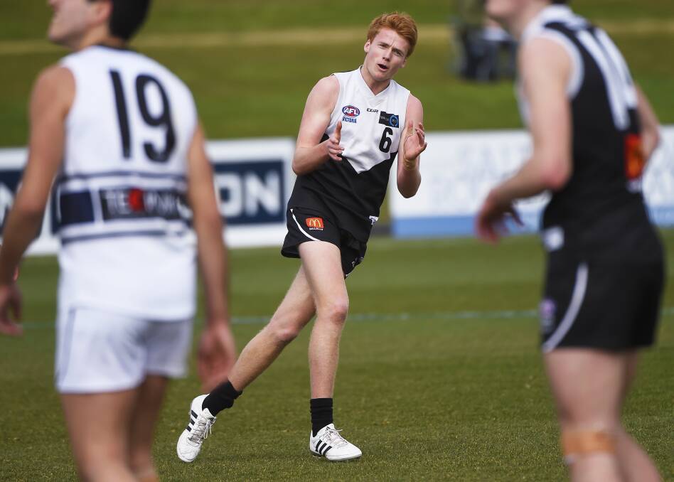 RISING TALENT: North Ballarat Rebel Willem Drew has put a strong case forward for his AFL National Draft chances. Picture: Luka Kauzlaric