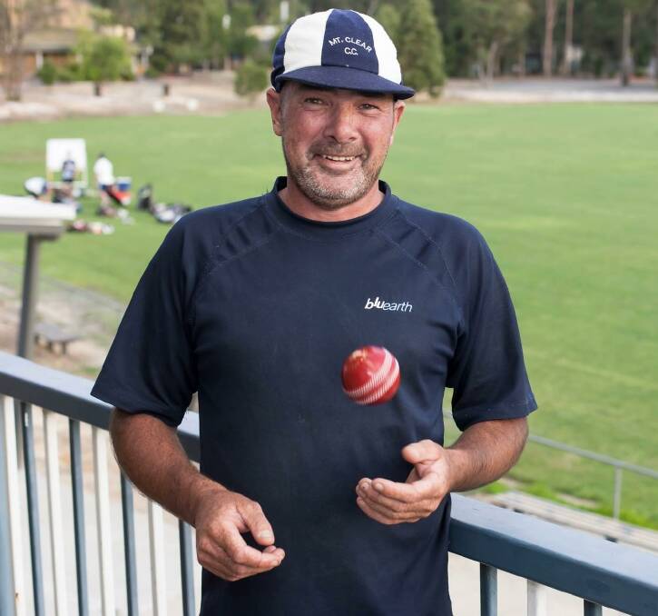 MILESTONE: Mt Clear cricketer Shaun Jeffrey will play his 300th game for the club on the weekend and is stoked to notch up the milestone.