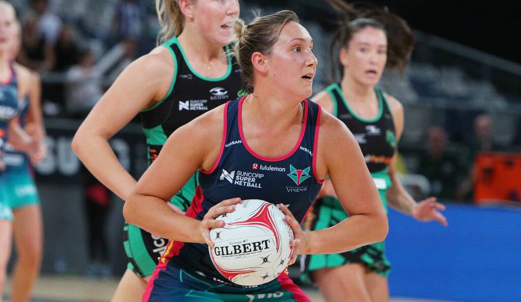 CLASS: Melbourne Vixens' Khao Watts played a half for the Sovereigns on Wednesday night. Watts' class and composure stood out in the Victorian Netball League clash. Picture: Getty Images
