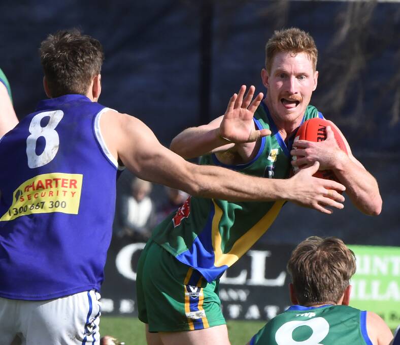 LEADER: Lake Wendouree's Nick Peters enters the final three rounds as the BFL The Courier Award leader as the votes go in-camera.