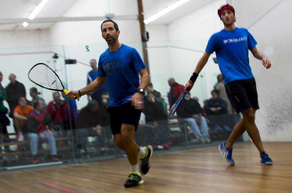 PEERLESS: Cameron White is unrivalled in the racquetball world. He claimed the Ballarat Open in impressive style. Picture: Bert Hoveling.