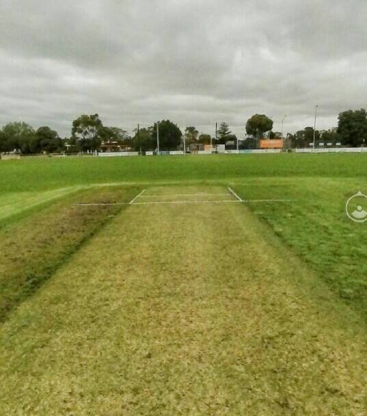 Picture of day one pitch, supplied by Darley.