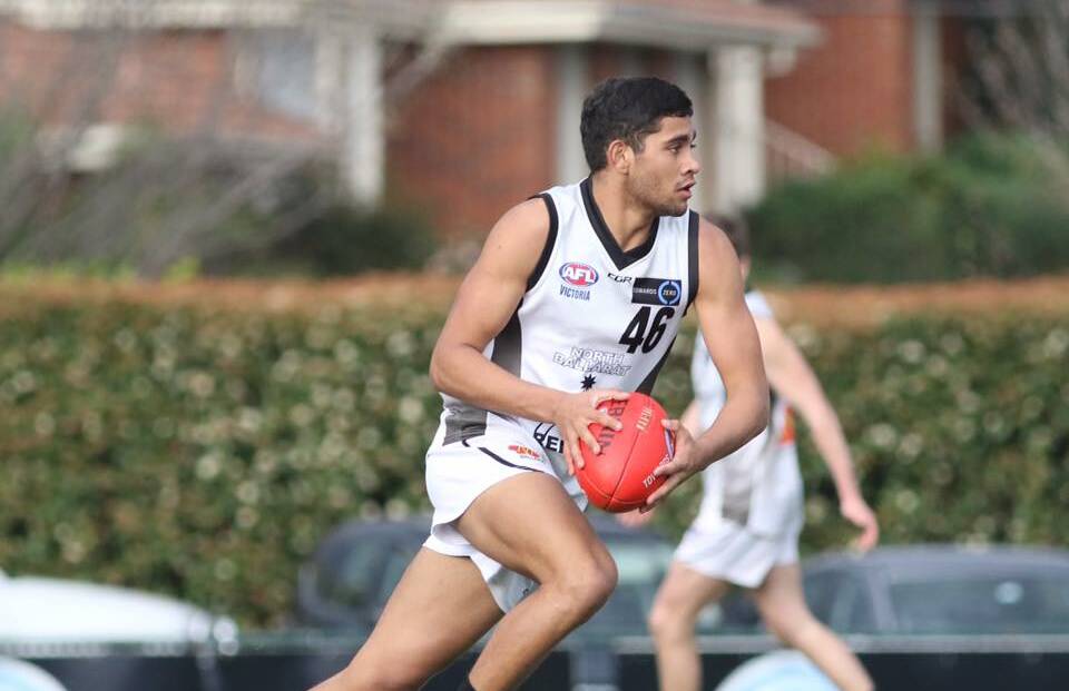 NEW LION: Cedric Cox was one of three Rebels to be picked up by Brisbane in the AFL national draft on Friday, selected with pick 24.