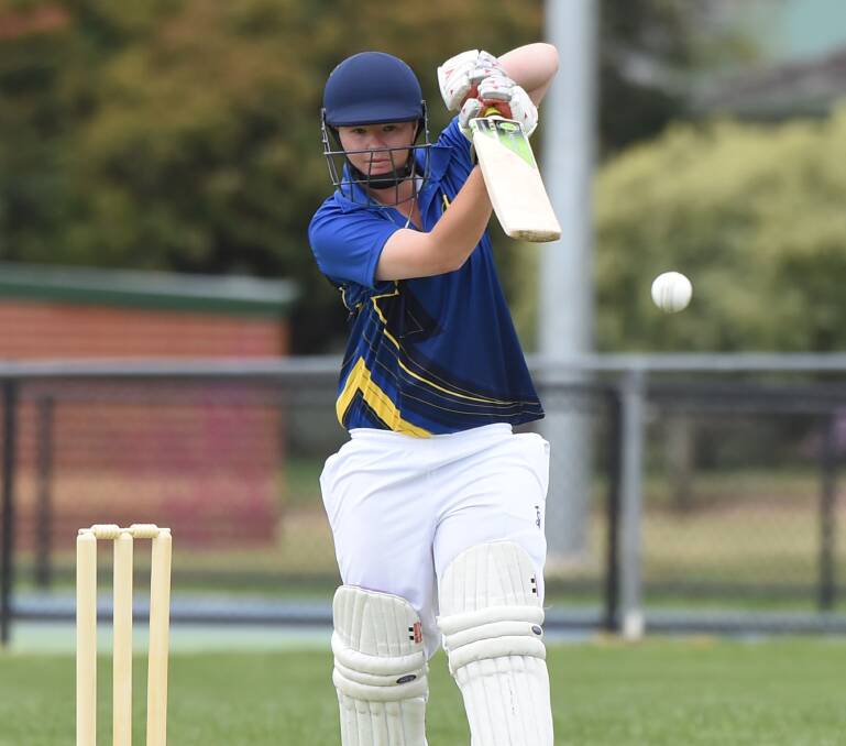 UP IN THE AIR: Ballarta Bolts and Craigieburn will play a delayed Women's Community Cricket north west A grand final, with Ballarat pushing for a January fixture, Summer Dehnert pictured. Picture: Kate Healy