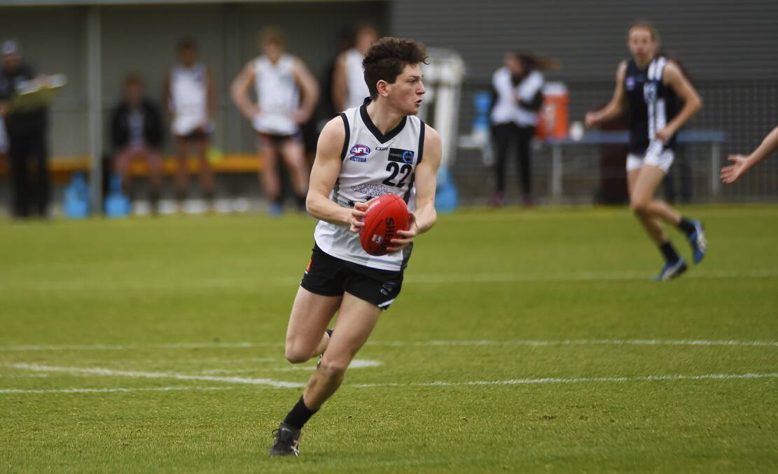 IN FORM: Naish McRoberts has been one of North Ballarat's most impressive players over the last month. Picture: Luka Kauzlaric.