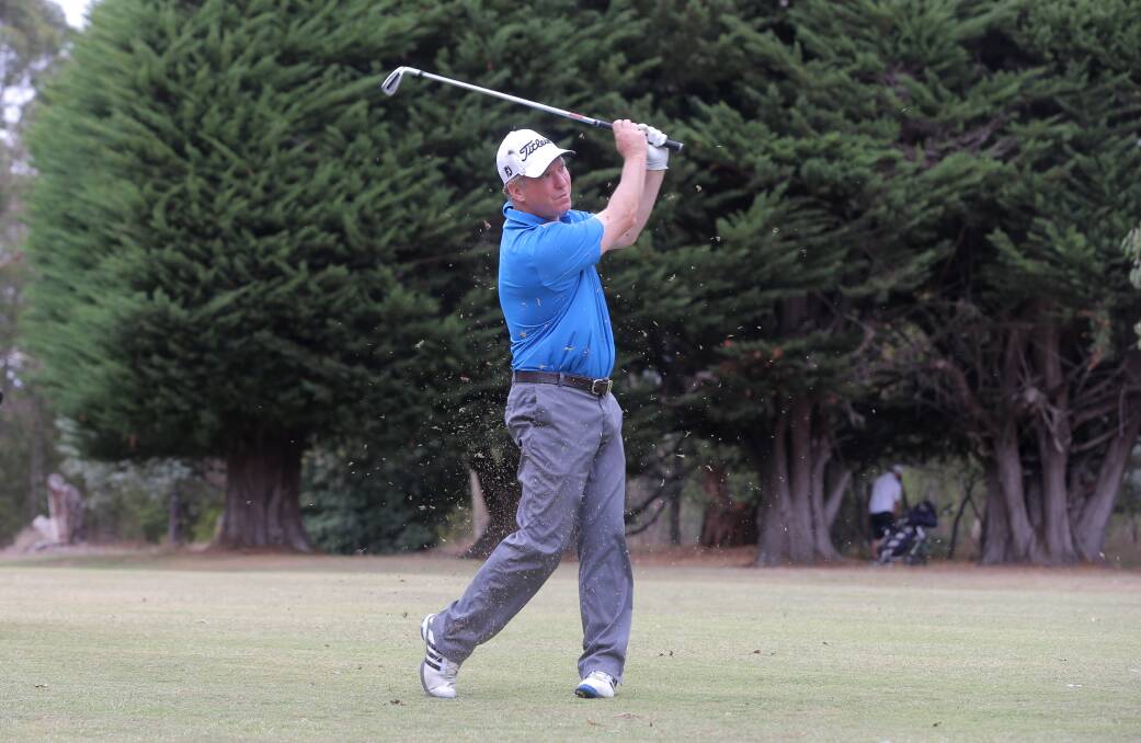 TITLE-BOUND: Warrnambool golfer Simon Goggin is hoping to make his mark at Melbourne country week. Picture: Vicky Hughson