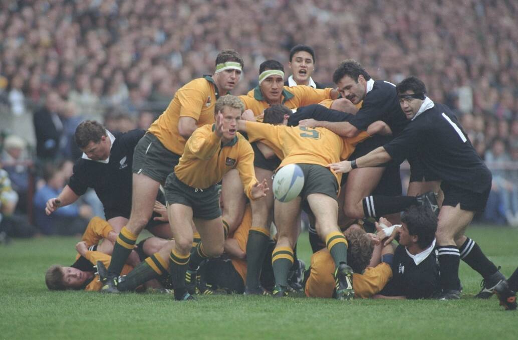 Looking back at some of Australia and New Zealand's great Rugby World Cup clashes.