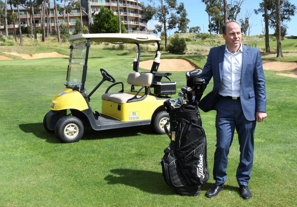 RACV Goldfields Resort manager Stephen Roberts. Picture: Lachlan Bence.