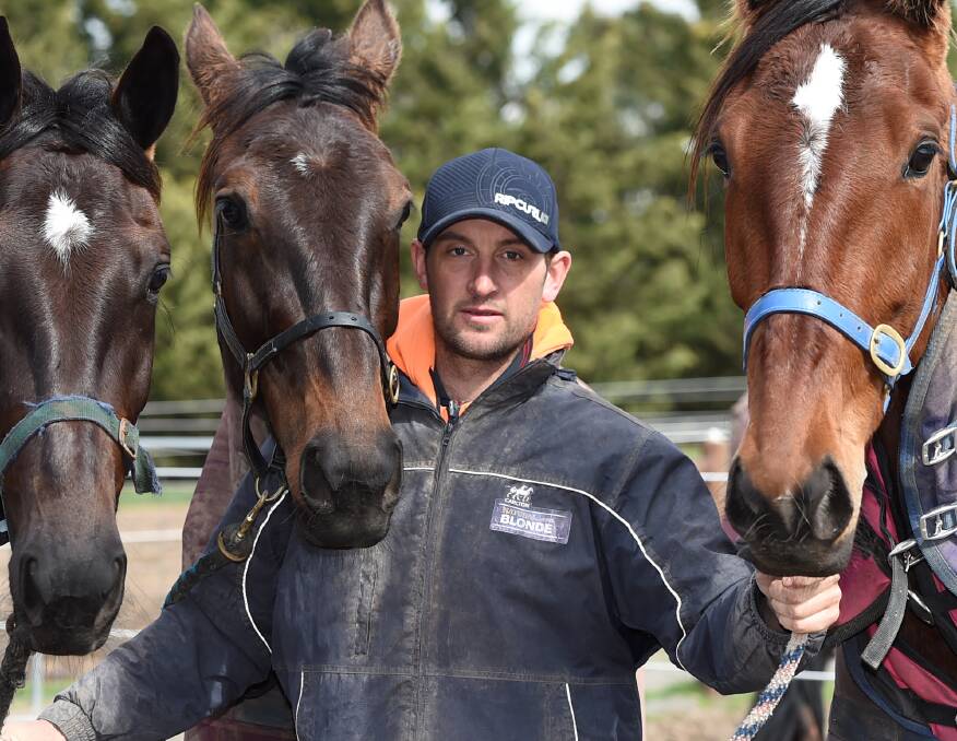 BIG PLANS: Burrumbeet trainer Michael Stanley is plotting a Miracle Mile campaign for Soho Tribeca after his second placing in the Hunter Cup on Saturday.