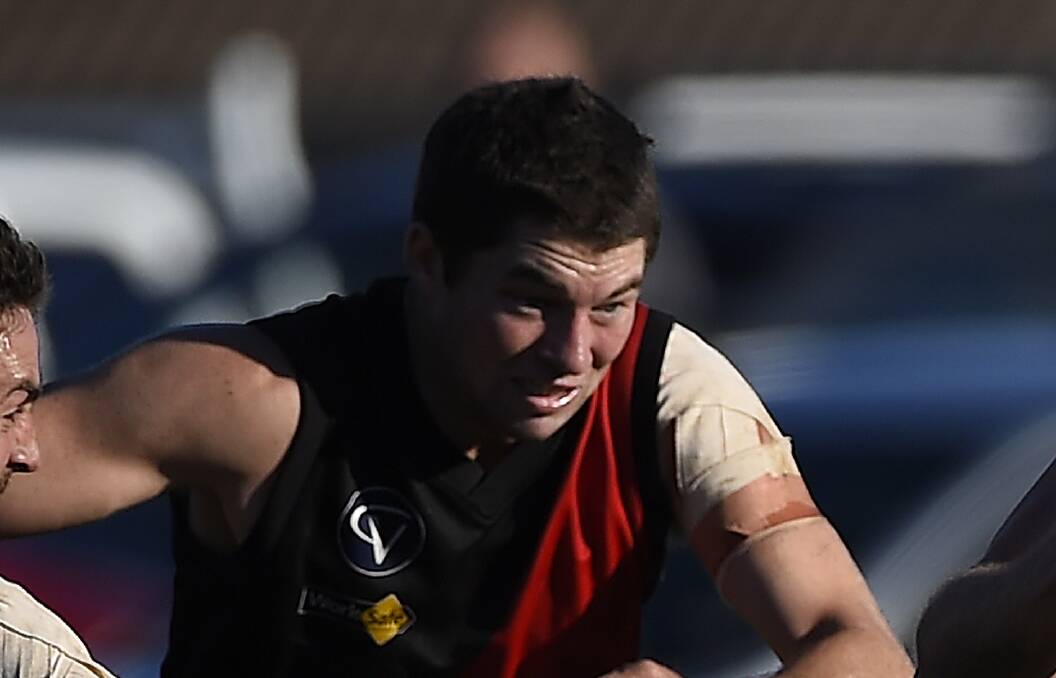 FIVE GOALS: Sam Turner found the target in attack for Buninyong on Saturday.