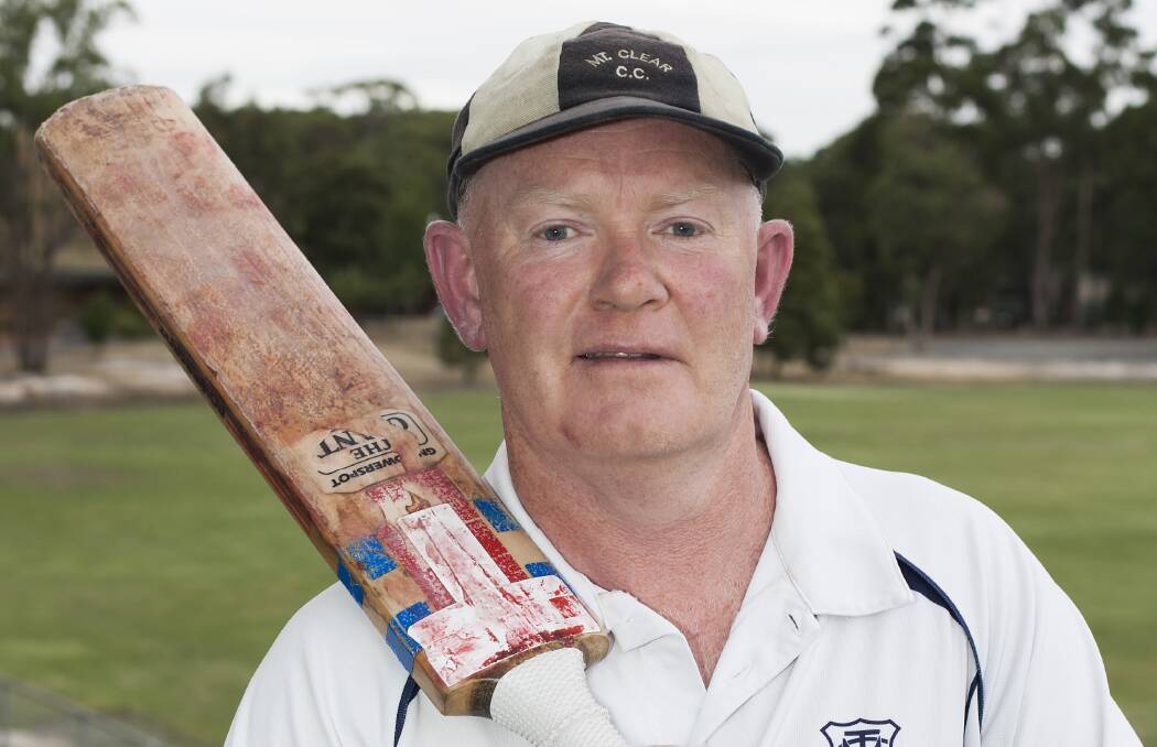 MILESTONE MAN: Mt Clear life member Bernie Sharp will play his 300th match for the club in the BCA's one-day C-grade competition on Saturday. Picture: Craig Holloway.