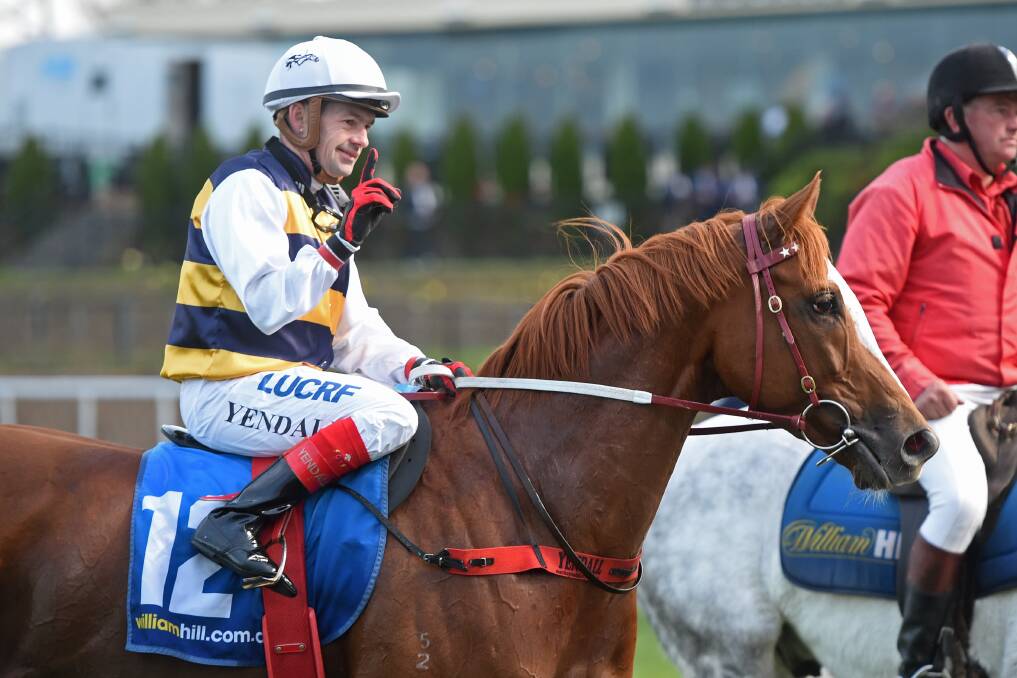 WINNERS: Dean Yendall and Gallic Chieftain combined to win in Sydney on Saturday. Picture: Getty Images.