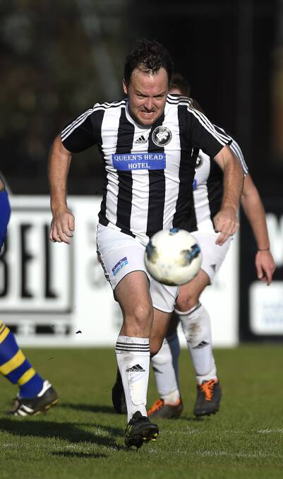 GOAL SCORER: Jeremy Beggs found the net in Ballarat North United's 3-0 win over Buninyong on Sunday. Beggs and his side are now preparing for finals.
