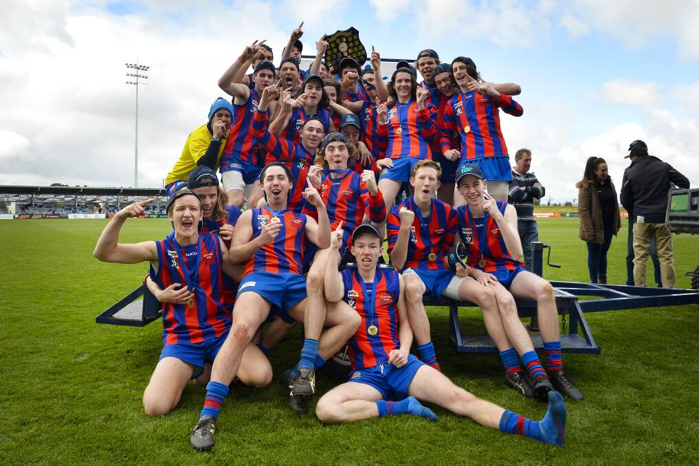 UNDER-18 PREMIERS: Hepburn were emphatic winners of the under-18 grand final against Springbank. The Burras prevailed 23.15 (153) to 2.2 (14).