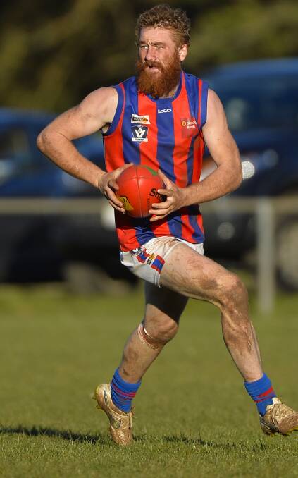 DOWN BUT NOT OUT: Jackson Liversidge is set for a long stint on the sidelines, but is thankful he was able to play in Hepburn's premiership success last month.