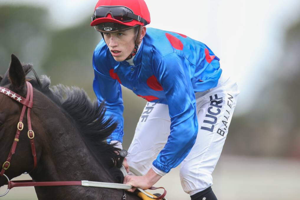 CUP RIDE: Ben Allen has been secured as the jockey for Lord Fandango in Saturday's Caulfield Cup. Allen rode the horse to victory last Saturday.