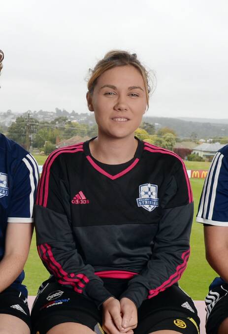 SHOT STOPPER: Paige Daly has been promoted from the development squad in the absence of regular goal-keeper Kate Lyons.