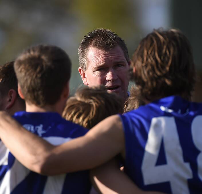 IN CHARGE: Senior coach Clive Raak is aiming to lead the Central Highlands competition to another triumph when it meets the Geelong and District league on Saturday afternoon.