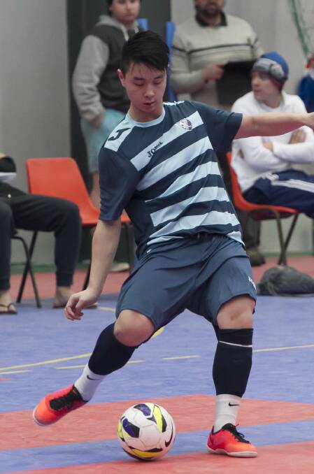 CHINA BOUND: Brian Te will leave Australia later this month and play futsal in China for Fortress Jiangmen.