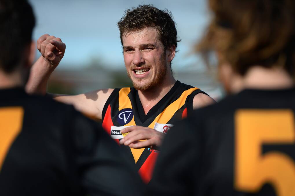 STAR: Cam Richardson appears right to play for Gordon this Saturday against Ballan.