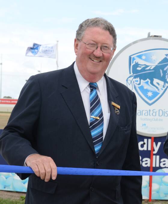 DEDICATED: Dennis Foley will walk away from the Ballarat and District Trotting Club after more than 30 years' continuous service.
