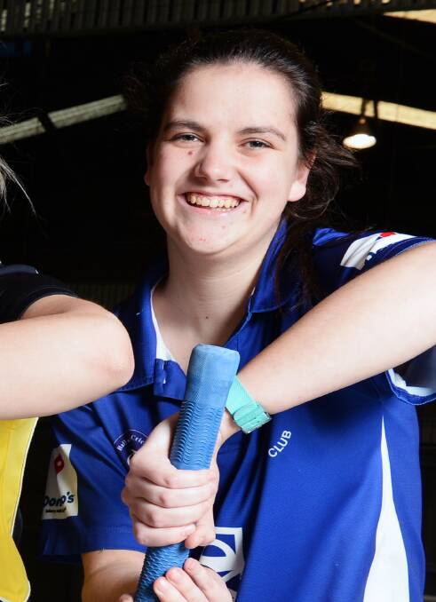 GOOD START: Golden Point cricketer Madeleine Ogilvie picked up four wickets from the opening day of play in the under-18 championships.