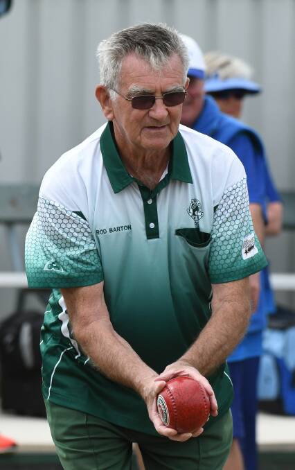 NARROW LOSS: Rod Barton and his Webbcona side lost by one shot.