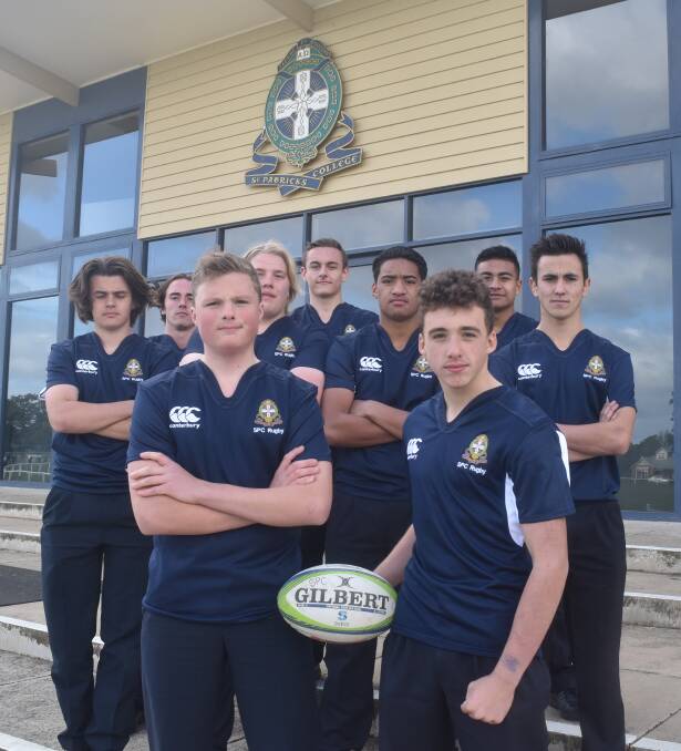 STATE HONOURS: These nine St Patrick's College students have been picked in teams that will travel to Tasmania.